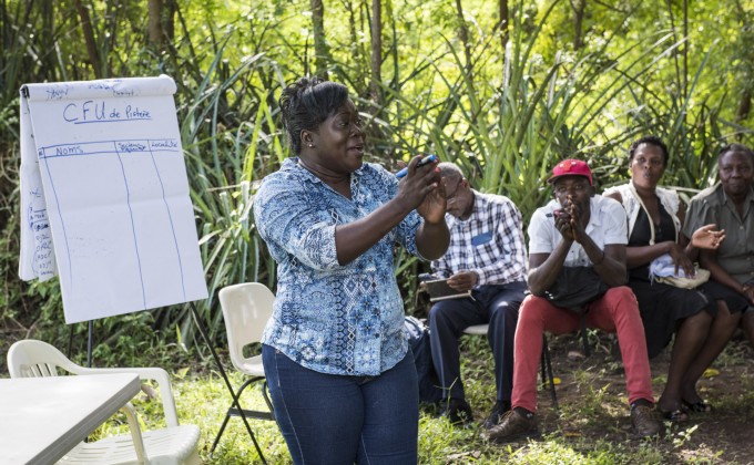 The success of women's committees for the well-being and health of Haitian communities.