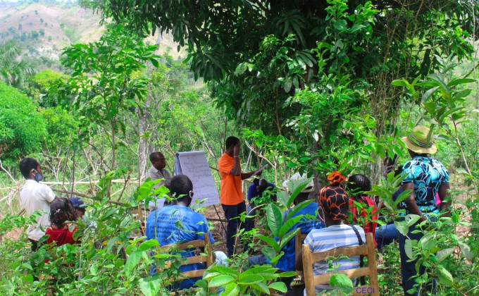 Le projet AVETI contribue à la lutte contre l’insécurité alimentaire et la COVID-19 dans le département de la Grand’Anse en Haïti