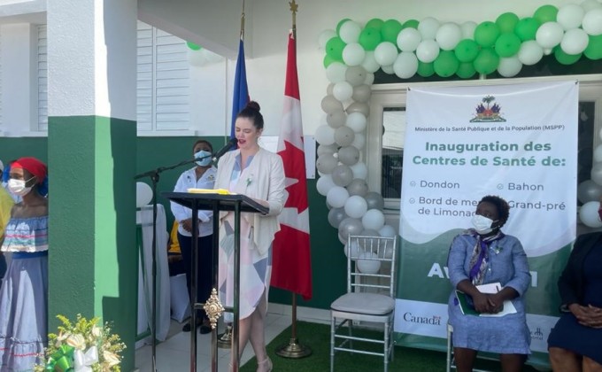 Construction and Inauguration of Three Health Centres in Haiti: a Victory for International Cooperation