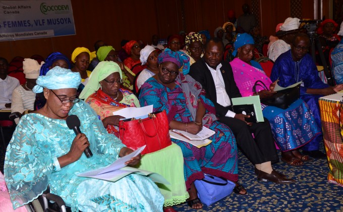 Lanzamiento del proyecto "Voz y liderazgo de las mujeres en Mali" (en francés)