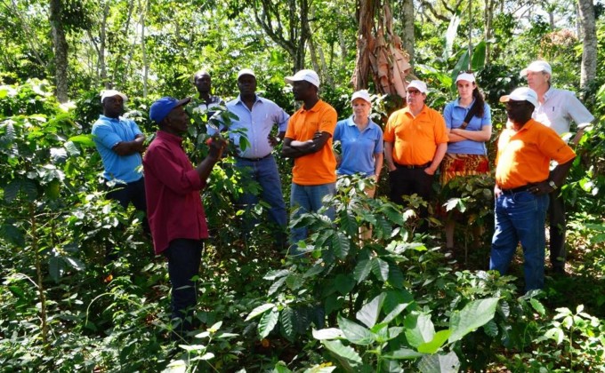 Una delegación de la Alianza Agrícola Internacional de visita en la región norte de Haití (en francés)