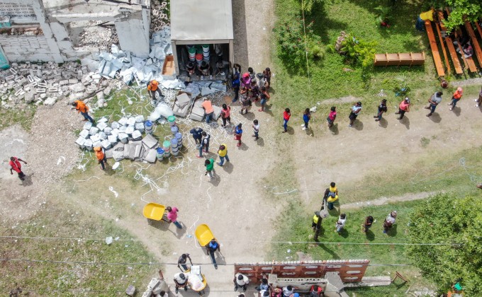 Earthquake in Haiti: CECI-Haiti teams in action 