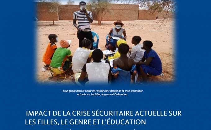Rapport de recherche  Impact de la crise sécuritaire sur les filles, le genre et l'éducation au Burkina Faso