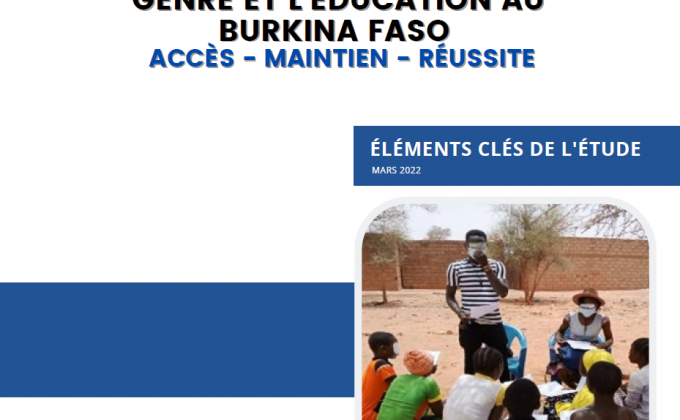 Synthèse - Rapport de recherche -  Impact de la crise sécuritaire sur les filles, le genre et l'éducation au Burkina Faso