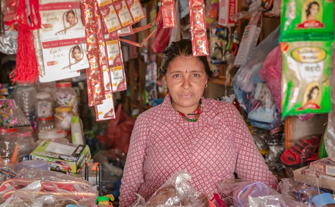 Népal: Le CECI soutient la reconstruction de microentreprises à Lalitpur