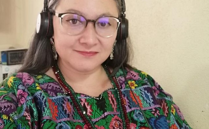 Día de los Derechos de las Mujeres Indígenas - Reunión con Saríah Acevedo, coordinadora del proyecto Derechos y Justicia para las Mujeres y Niñas Indígenas en Guatemala (DEMUJERES)  