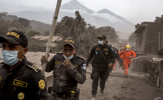 Press release: CECI-Guatemala joins in solidarity the people affected by the Fuego volcano eruption